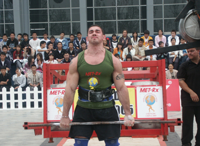 World strongest man competition steroids