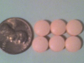 Dianabol white round pill
