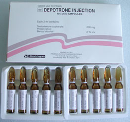 Depotrone steroids